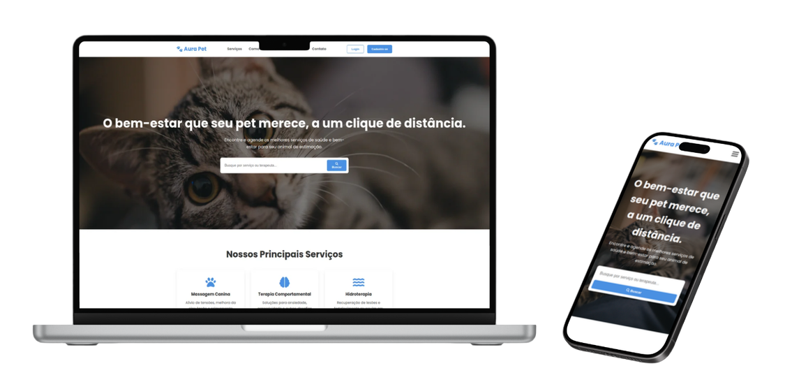 Mockup de Infraestrutura Digital